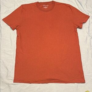 Taylor Stitch - The Cotton Hemp Tee - Size 38 (Small) - Red/Orange